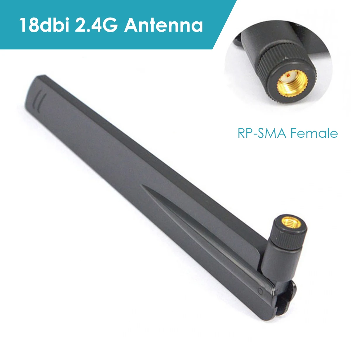 SOONHUA 2.4Ghz WIFI Universal Antenna Router RP-SMA Female Connector Amplifier Boost Signal Aerial
SOONHUA 2.4Ghz WIFI Universal Antenna Router RP-SMA Female Connector Amplifier Boost Signal Aerial