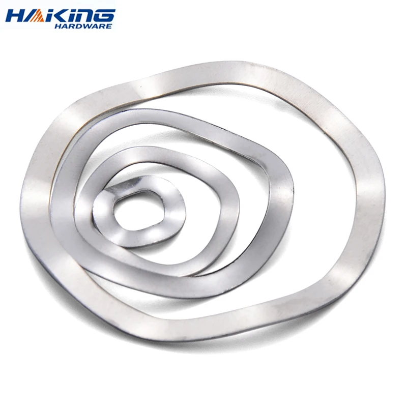 

5-100Pcs 304 Stainless Steel Three Wave Washers Spring Washer M3 M4 M5 M6 M8 M10 M12 M14 M16 M19 M23 M25 M27 M31 M39 M41 M51