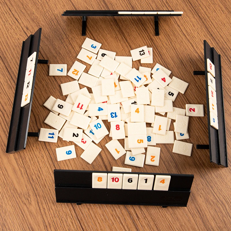 Israel Fast Moving Rummy Tile Classic Board Game 2-4 People Israel Mahjong Digital Game Hotest Party Game Portable board game
Israel Fast Moving Rummy Tile Classic Board Game 2-4 People Israel Mahjong Digital Game Hotest Party Game Portable board game
