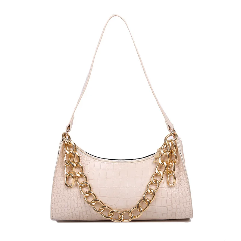 Women's Bag 2020 Spring and Summer New Fashion All-Match Crocodile Pattern Underarm Bag French Niche Shoulder Bag Crossbody Bag
Women's Bag 2020 Spring and Summer New Fashion All-Match Crocodile Pattern Underarm Bag French Niche Shoulder Bag Crossbody Bag