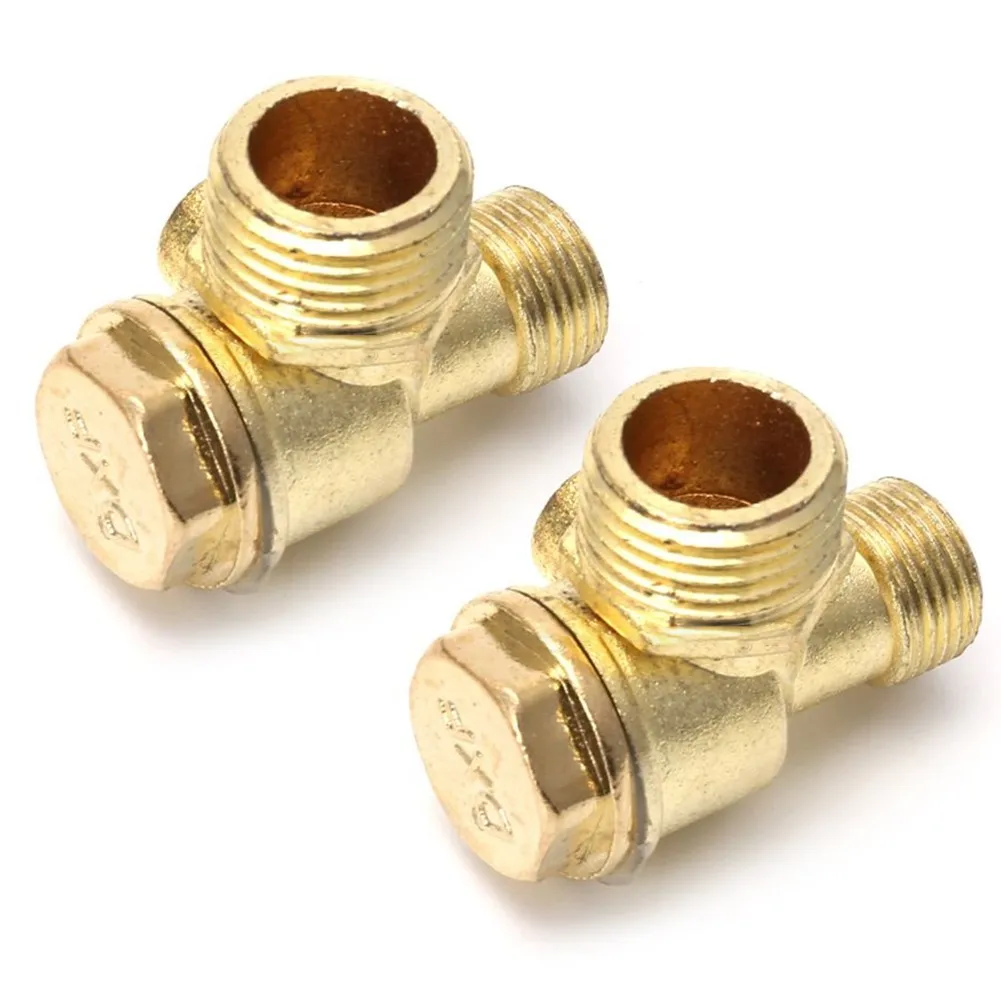 2pcs 3-port Air Compressor Check Valves 90 Degree Zinc Alloy Male Thread Check Valve For Central Pneumatic 40400 Air Compressor
2pcs 3-port Air Compressor Check Valves 90 Degree Zinc Alloy Male Thread Check Valve For Central Pneumatic 40400 Air Compressor