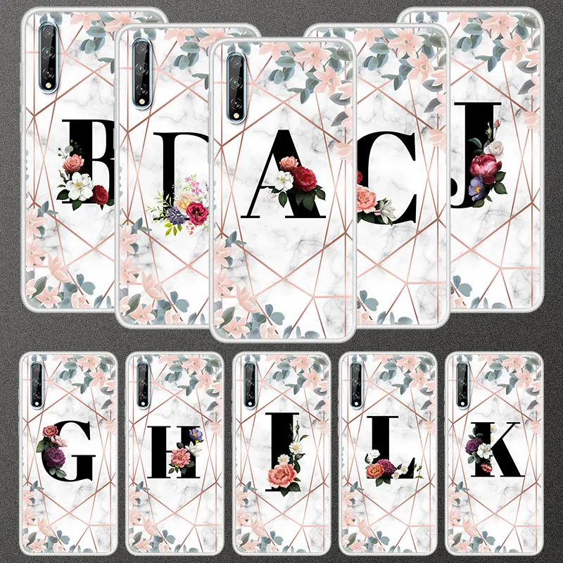 Case for Huawei P30 Lite P40 P Smart Z Y6 Y7 2019 Y8p Y6p Honor 9X Pro Mate 20 Phone Cover Matte Coque Flower Letter A Z Shell
Case for Huawei P30 Lite P40 P Smart Z Y6 Y7 2019 Y8p Y6p Honor 9X Pro Mate 20 Phone Cover Matte Coque Flower Letter A Z Shell