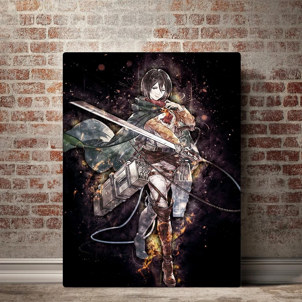 HD Printed Attack On Titan Canvas Paintings Wall Art Anime Mikasa Poster Modular Pictures Framework Home Decor For Living Room
HD Printed Attack On Titan Canvas Paintings Wall Art Anime Mikasa Poster Modular Pictures Framework Home Decor For Living Room