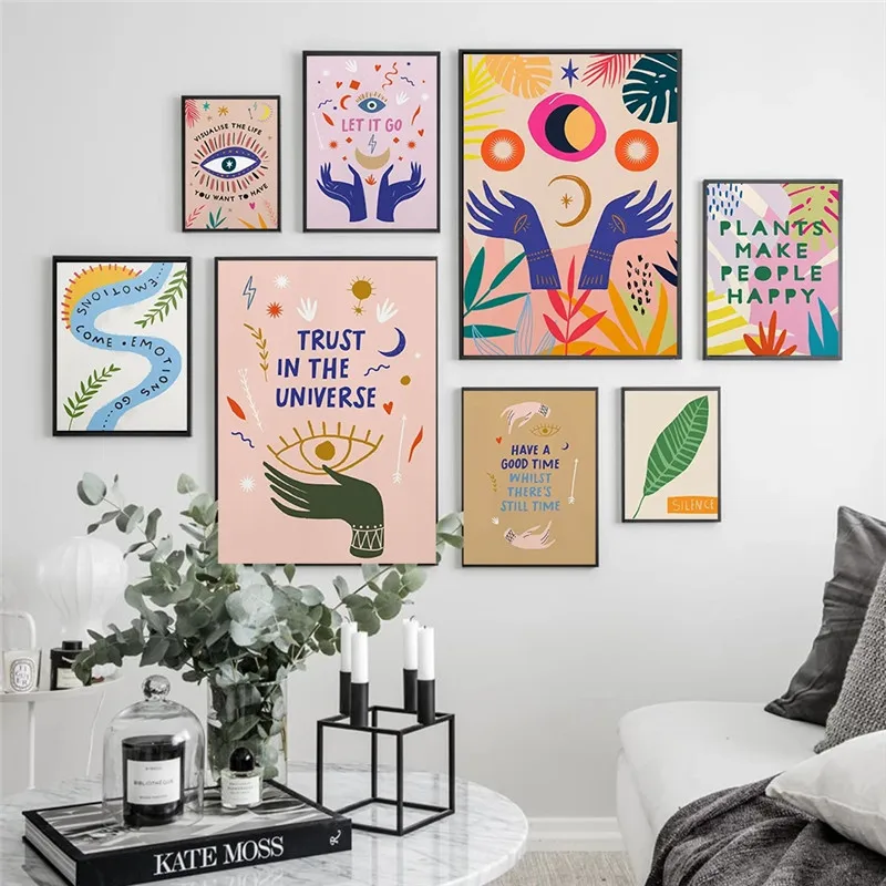 Trust In The Universe Motivational Quotes Poster Boho Canvas Painting Abstract Gift Wall Art Pictures for Living Room Home Decor
Trust In The Universe Motivational Quotes Poster Boho Canvas Painting Abstract Gift Wall Art Pictures for Living Room Home Decor