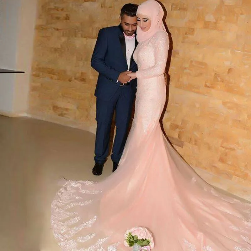 Muslim Evening 2018 Long Sleeve Lace Applique Arabic Abendkleider with Headscarf Vestido de Festa mother of the bride dresses
Muslim Evening 2018 Long Sleeve Lace Applique Arabic Abendkleider with Headscarf Vestido de Festa mother of the bride dresses