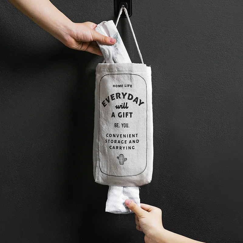 Ins style Cotton Linen Double-Port Extractable Sorting Storage Bag Simple Kitchen Wall-Mounted Debris Garbage Bag
Ins style Cotton Linen Double-Port Extractable Sorting Storage Bag Simple Kitchen Wall-Mounted Debris Garbage Bag