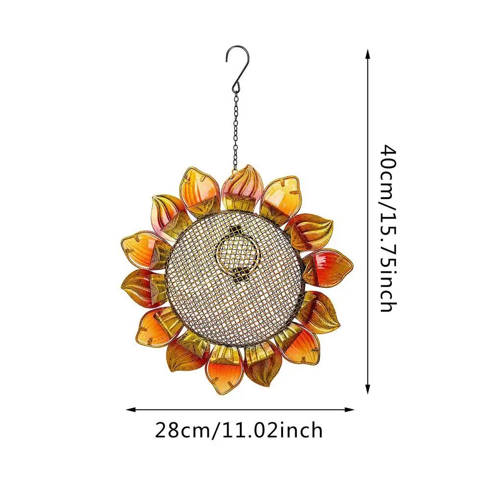 Garden Bird Feeder Flower Design Bird Feeder Sunflower Wild Bird Feeder Gazebo Hummingbird Feeder Outdoor Wild Feeding Bird 
Garden Bird Feeder Flower Design Bird Feeder Sunflower Wild Bird Feeder Gazebo Hummingbird Feeder Outdoor Wild Feeding Bird