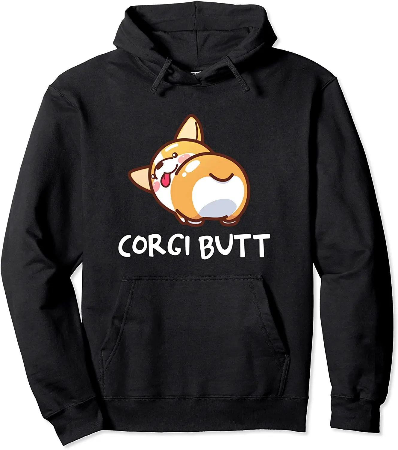

Dog Pet Lover PWC Pem Welsh Corgi Cute Puppy Paw Butt Gift Pullover Hoodie