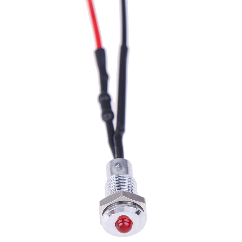 6mm 12V Waterproof Warning LED Metal Indicator Pilot Light Signal Lamp Power 
6mm 12V Waterproof Warning LED Metal Indicator Pilot Light Signal Lamp Power