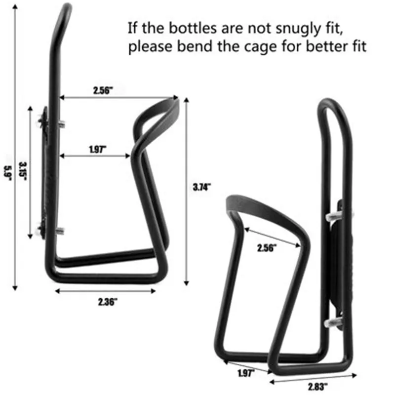 Black Mountain Bike Cup Stander Aluminum Alloy Fixed Water Bottle Cage Outdoor Cycling Universal Durable Bicycle Cups Holder
Black Mountain Bike Cup Stander Aluminum Alloy Fixed Water Bottle Cage Outdoor Cycling Universal Durable Bicycle Cups Holder