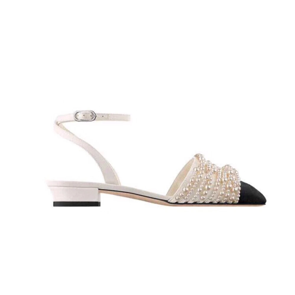 2021 Summer Fashion Women's Shoes Round Toe Flats Sandals Genuine Leather Women's Sandals String Bead Designer Ladies Sandals
2021 Summer Fashion Women's Shoes Round Toe Flats Sandals Genuine Leather Women's Sandals String Bead Designer Ladies Sandals