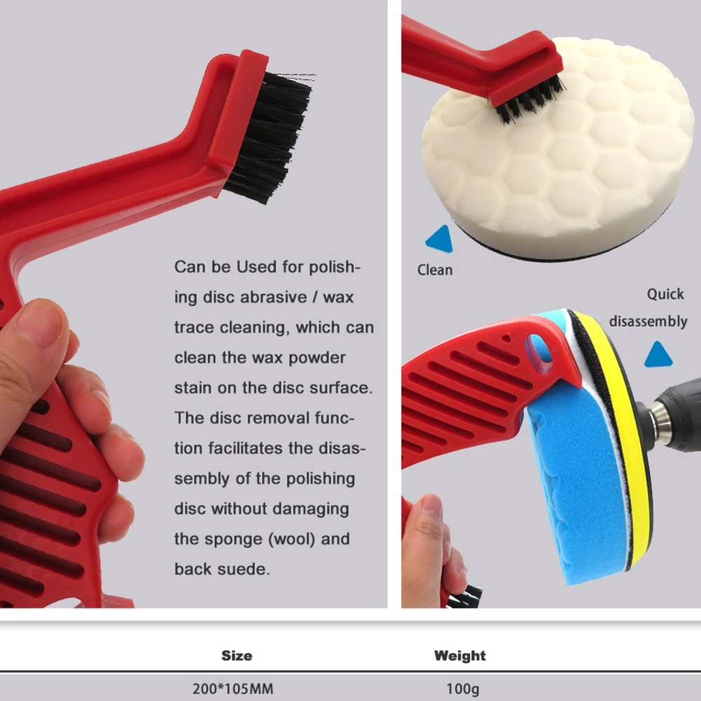 Durable Anti Slip Handle Vehicle Waxing Accessories Remover Auto L Shape Polishing Disk Car Washing Cleaning Brush Tools
Durable Anti Slip Handle Vehicle Waxing Accessories Remover Auto L Shape Polishing Disk Car Washing Cleaning Brush Tools