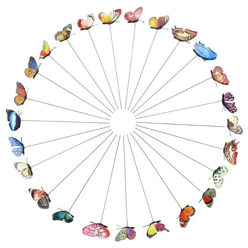 25Pcs Artificial Butterfly Decorations Garden Yard Lawn Patio Outdoor Art Ornaments Random Color Decorative Crafts
25Pcs Artificial Butterfly Decorations Garden Yard Lawn Patio Outdoor Art Ornaments Random Color Decorative Crafts