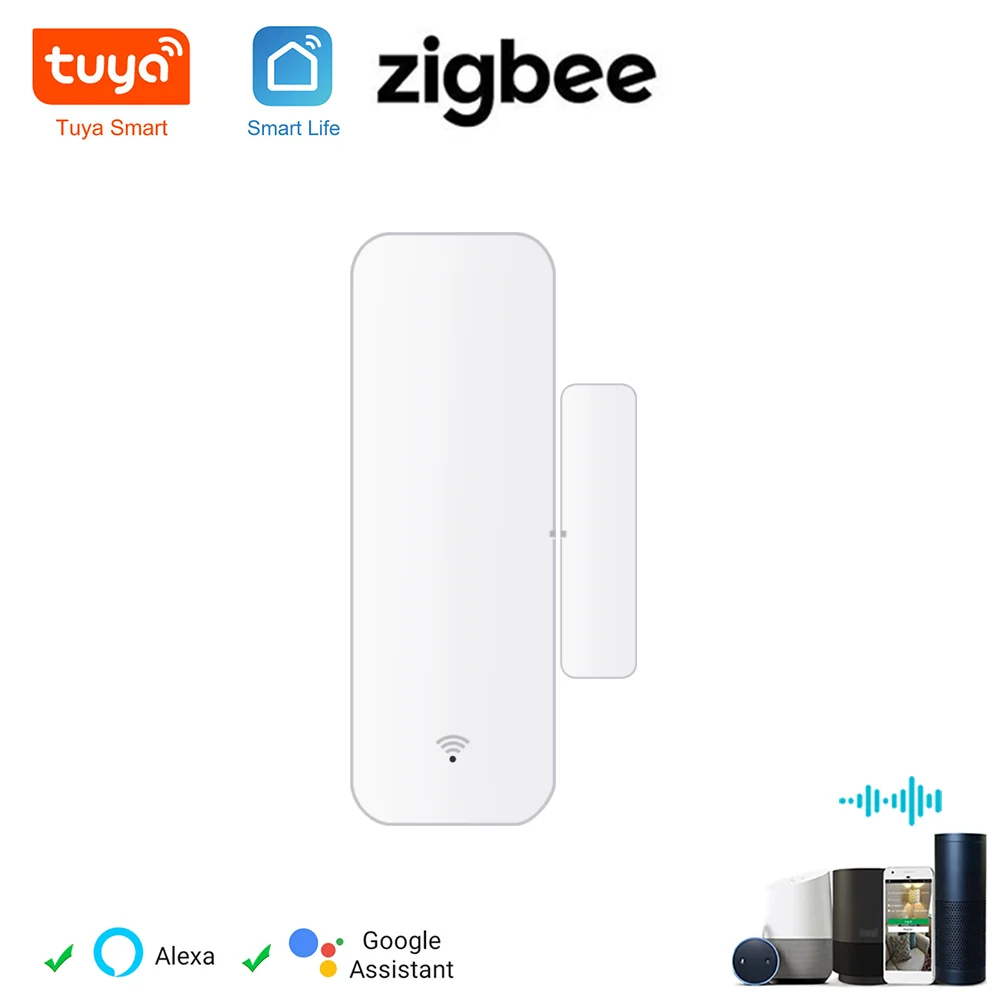 Tuya Zigbee Door Sensor for Smart Home Automation Remote Control Work with Alexa Google Home Zigbee Gateway Requeired
Tuya Zigbee Door Sensor for Smart Home Automation Remote Control Work with Alexa Google Home Zigbee Gateway Requeired