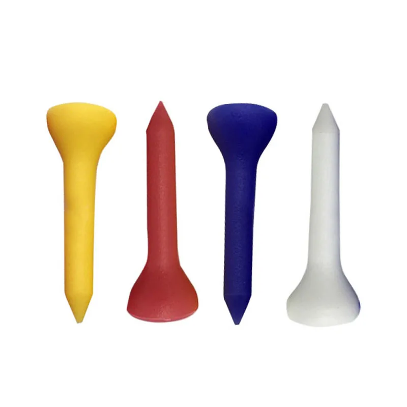 100 Pcs/Pack Plastic Golf Tees Multi Color Durable Rubber Cushion Top Golf Tee Golf Accessories 36mm Golf Tee Colorful Portable 
100 Pcs/Pack Plastic Golf Tees Multi Color Durable Rubber Cushion Top Golf Tee Golf Accessories 36mm Golf Tee Colorful Portable