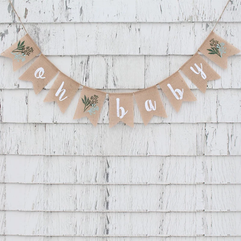 Burlap Greenery Oh Baby Shower Gender reveal sign Banner garden rustic Farmhouse Dessert Table decoration Backdrop Photo Booth
Burlap Greenery Oh Baby Shower Gender reveal sign Banner garden rustic Farmhouse Dessert Table decoration Backdrop Photo Booth