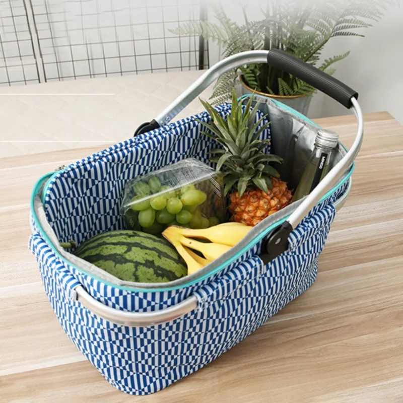Collapsible Picnic Basket Storage Lunch Tote Cooler Hiking Bbq Large Capacity for Outdoor Office 25L with Lid Handle
Collapsible Picnic Basket Storage Lunch Tote Cooler Hiking Bbq Large Capacity for Outdoor Office 25L with Lid Handle