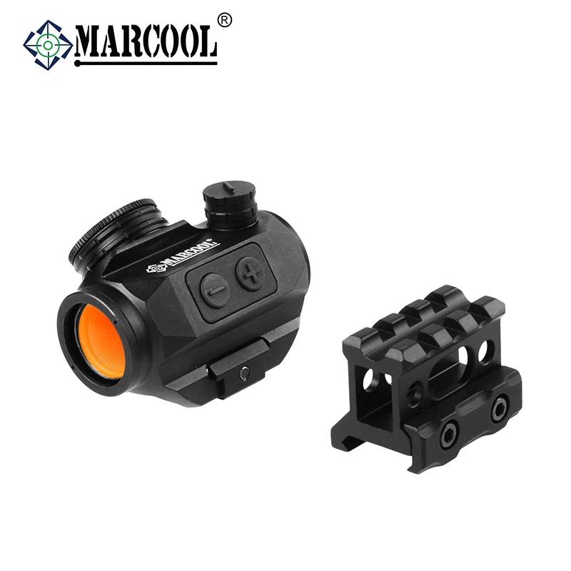 Тактический HD 1x21 Red Dot Сфера компактный 8 уровней коллиматорный с фокусирующей