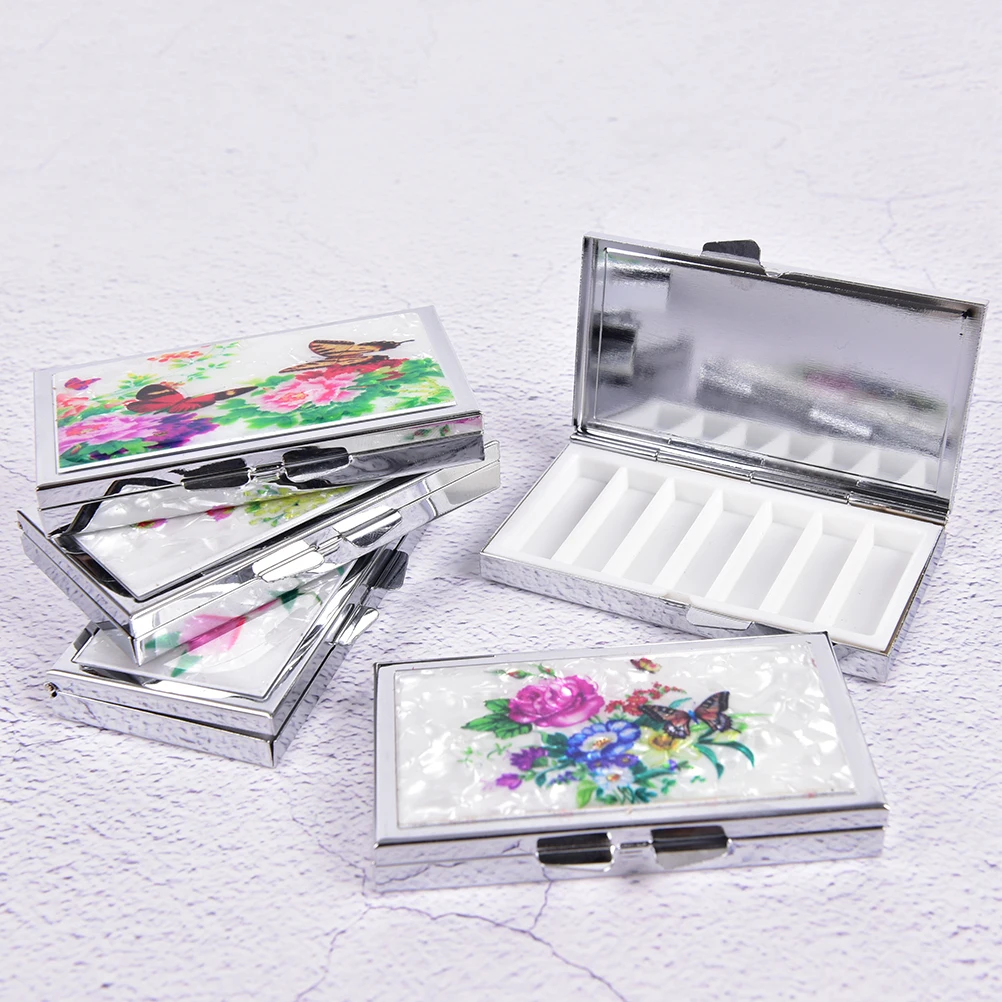 7 Grid Folding Storage Container For Medicines Organizer Portable PillBox Cutter Splitters Pastilleros Pildoras Estuche 1PCS
7 Grid Folding Storage Container For Medicines Organizer Portable PillBox Cutter Splitters Pastilleros Pildoras Estuche 1PCS