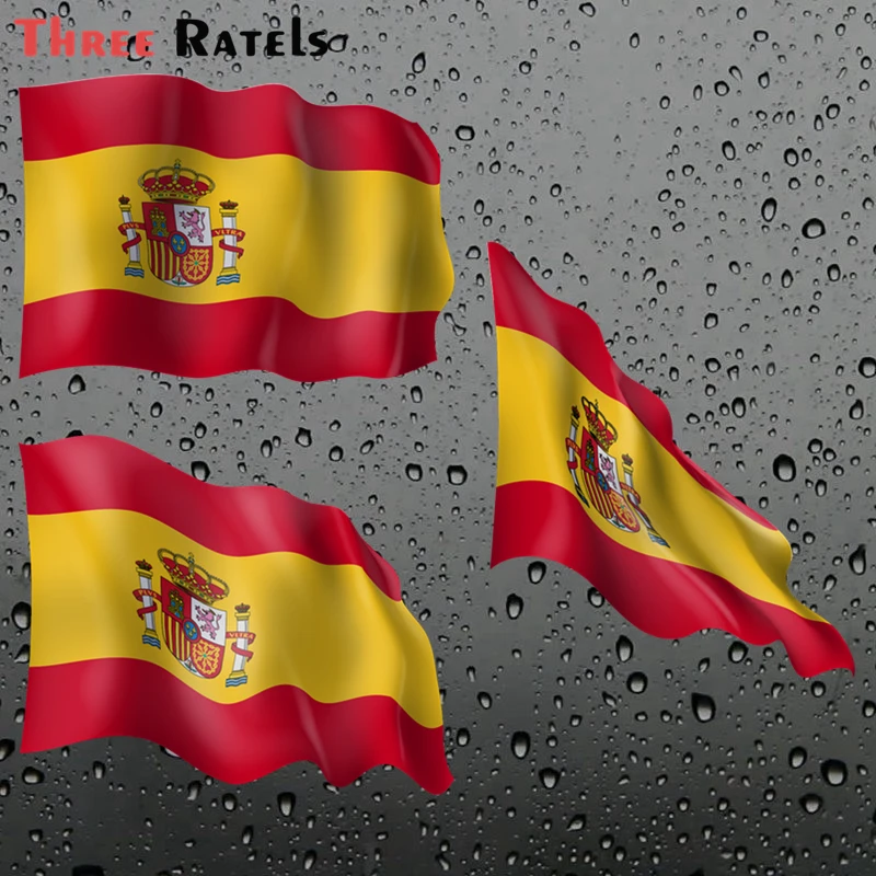 Three Ratels F49 3d Waving spain national flag cool pvc Stickers For luggage Laptop Skateboard Motorcycle Bike Bedroom car
Three Ratels F49 3d Waving spain national flag cool pvc Stickers For luggage Laptop Skateboard Motorcycle Bike Bedroom car