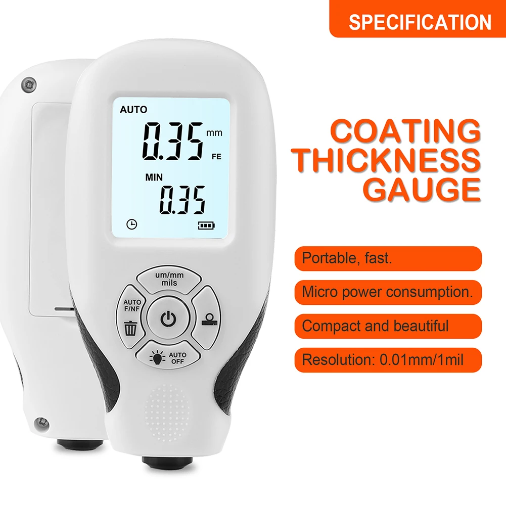 ABS HW-300 Coating Thickness Gauge Car Painting Depth Gauge Range 0-2000UM Car Paint Film Thickness Tester Paint Tool Dropship
ABS HW-300 Coating Thickness Gauge Car Painting Depth Gauge Range 0-2000UM Car Paint Film Thickness Tester Paint Tool Dropship