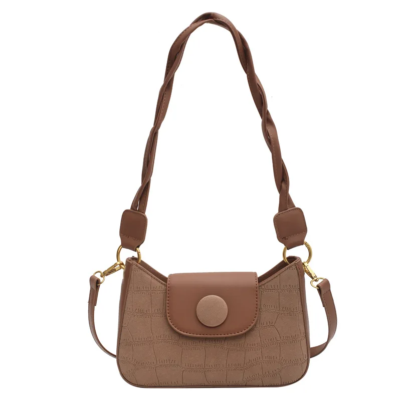 Retro underarm bag 2020 new fashion popular women's Bag Messenger Bag Korean frosted shoulder bag designer handbags
Retro underarm bag 2020 new fashion popular women's Bag Messenger Bag Korean frosted shoulder bag designer handbags