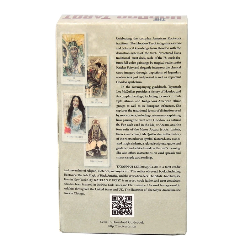 78 Cards Deck The Hoodoo Tarot Full English Oracle Card Mysterious Divination Fate Family Party Board Game
78 Cards Deck The Hoodoo Tarot Full English Oracle Card Mysterious Divination Fate Family Party Board Game