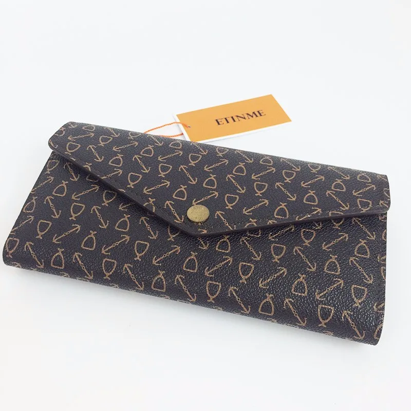 Fashion classic women's favorite SARAH wallet genuine leather Canvas style can add initial hot stamping
Fashion classic women's favorite SARAH wallet genuine leather Canvas style can add initial hot stamping