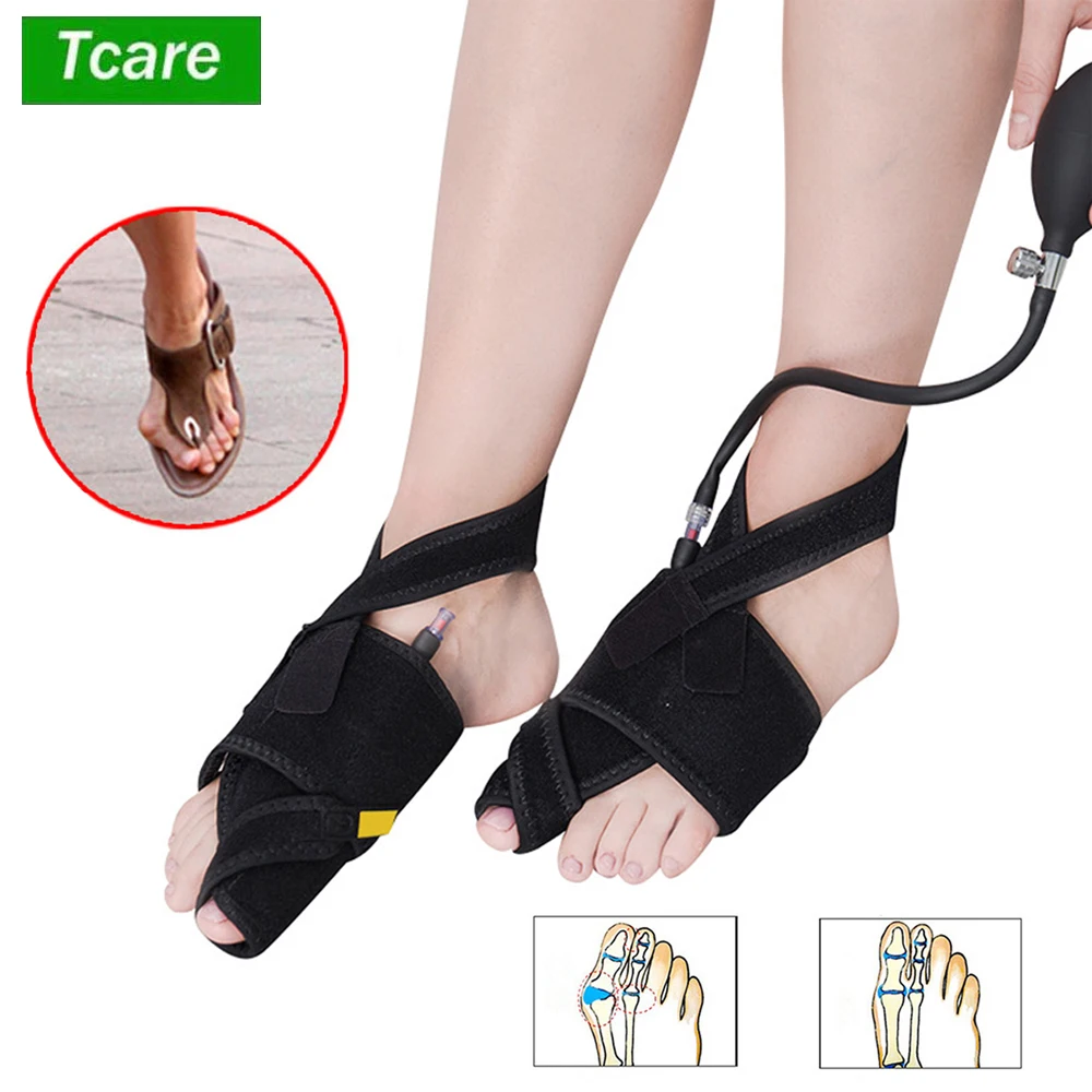 Tcare Inflated Bunion Corrector Orthopedic Bunion Splint, Big Toe Separator Pain Relief, Non-Surgical Hallux Valgus Correction
Tcare Inflated Bunion Corrector Orthopedic Bunion Splint, Big Toe Separator Pain Relief, Non-Surgical Hallux Valgus Correction