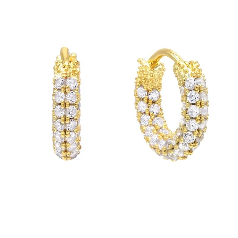 Original Brand Elegant Jewelry Manufacturer 925 Sterling Silver Cubic Zirconia Huggies Earring for Women 2020
Original Brand Elegant Jewelry Manufacturer 925 Sterling Silver Cubic Zirconia Huggies Earring for Women 2020