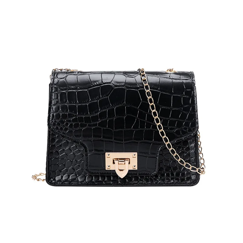 Women's bag 2021ladies bags Korean shoulder messenger bag crocodile pattern small square bag
Women's bag 2021ladies bags Korean shoulder messenger bag crocodile pattern small square bag