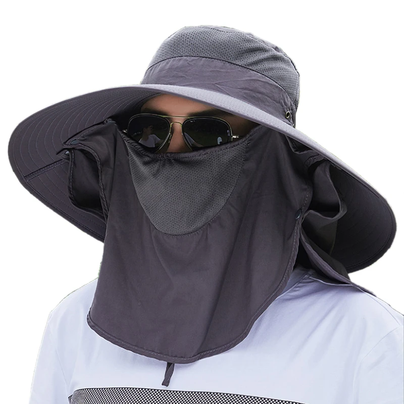 Men and Women Detachable 14CM Big Brim Hat Protection Visors Bucket Hat Sunscreen Fisherman Hats Fishing Cap Mountaineering Hat
Men and Women Detachable 14CM Big Brim Hat Protection Visors Bucket Hat Sunscreen Fisherman Hats Fishing Cap Mountaineering Hat