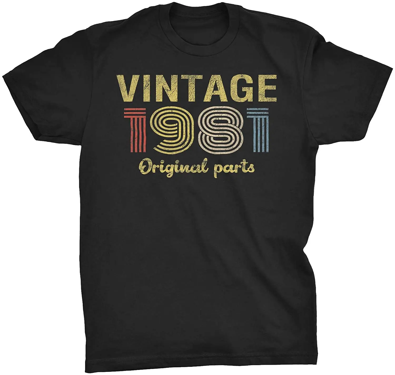 Рубашка ShirtInvaders для мужчин на 40-й день рождения-Ретро-день рождения-1981 оригинальные детали
Рубашка ShirtInvaders для мужчин на 40-й день рождения-Ретро-день рождения-1981 оригинальные детали