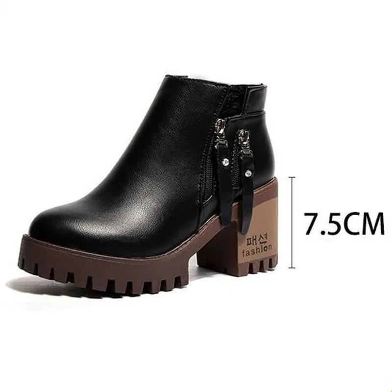 Designer New winter boots women solid color waterproof women's leather boots retro snow boots women zapatos de mujer women shoes
Designer New winter boots women solid color waterproof women's leather boots retro snow boots women zapatos de mujer women shoes