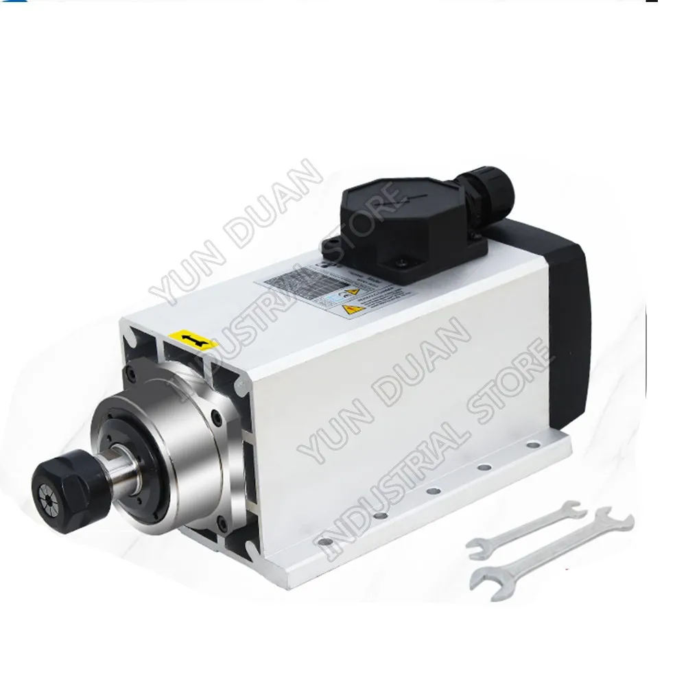 Hanqi 3.5KW ER20 220V 380V 3PH AC 18000RPM Spindle Motor Air Cooled High Precision for CNC Engraving Router Woodworking
Hanqi 3.5KW ER20 220V 380V 3PH AC 18000RPM Spindle Motor Air Cooled High Precision for CNC Engraving Router Woodworking