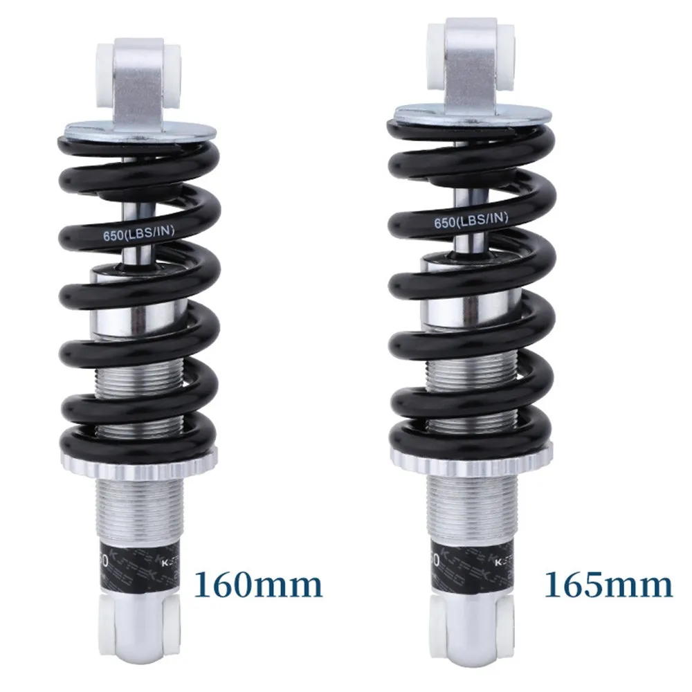 150/155/160/165mm Spring Shock Absorber Electric Scooter Suspension Damper Modified Folding Bike Mtb Dh Rear Shock Cycling Parts
150/155/160/165mm Spring Shock Absorber Electric Scooter Suspension Damper Modified Folding Bike Mtb Dh Rear Shock Cycling Parts