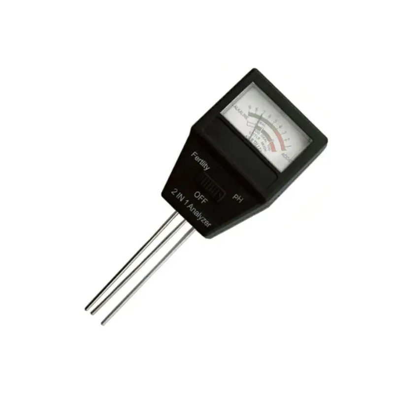 2 in 1 Soil PH Tester Fertile Plant Fertile Meter Analyzer with 3 Probes for Gardening Tool
2 in 1 Soil PH Tester Fertile Plant Fertile Meter Analyzer with 3 Probes for Gardening Tool
