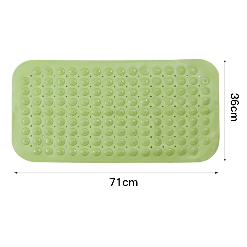 Non-Slip Bathroom Mat With Strong Suction Anti Slip Mat For Bathroom PVC Massage Particles Foot Pad Shower Bathtub Mats
Non-Slip Bathroom Mat With Strong Suction Anti Slip Mat For Bathroom PVC Massage Particles Foot Pad Shower Bathtub Mats