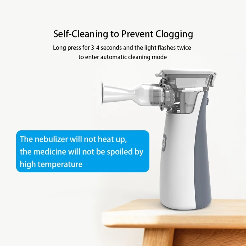 Medical Nebulizer Handheld Asthma Inhaler Atomizer for Children Health Care Portable | Бытовая техника