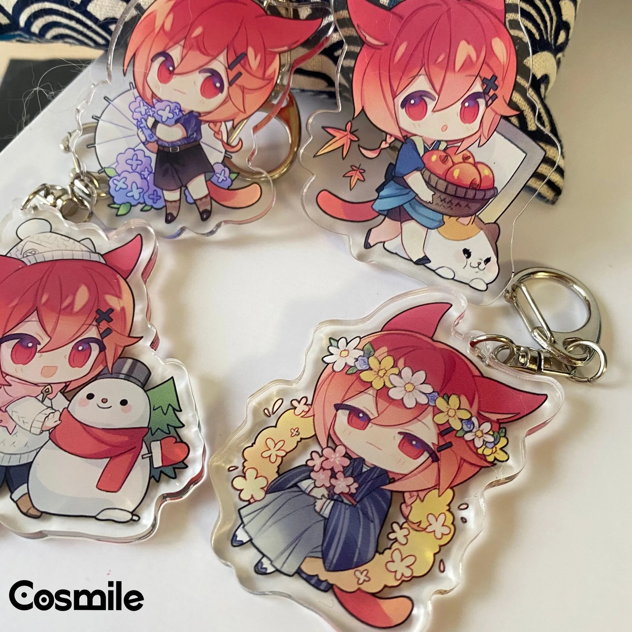 Cosmile Final Fantasy XIV FF14 G'raha Tia Acrylic Keychain Keyring Wallet Key Chain Ornament Strap Limited 4pcs set C
Cosmile Final Fantasy XIV FF14 G'raha Tia Acrylic Keychain Keyring Wallet Key Chain Ornament Strap Limited 4pcs set C