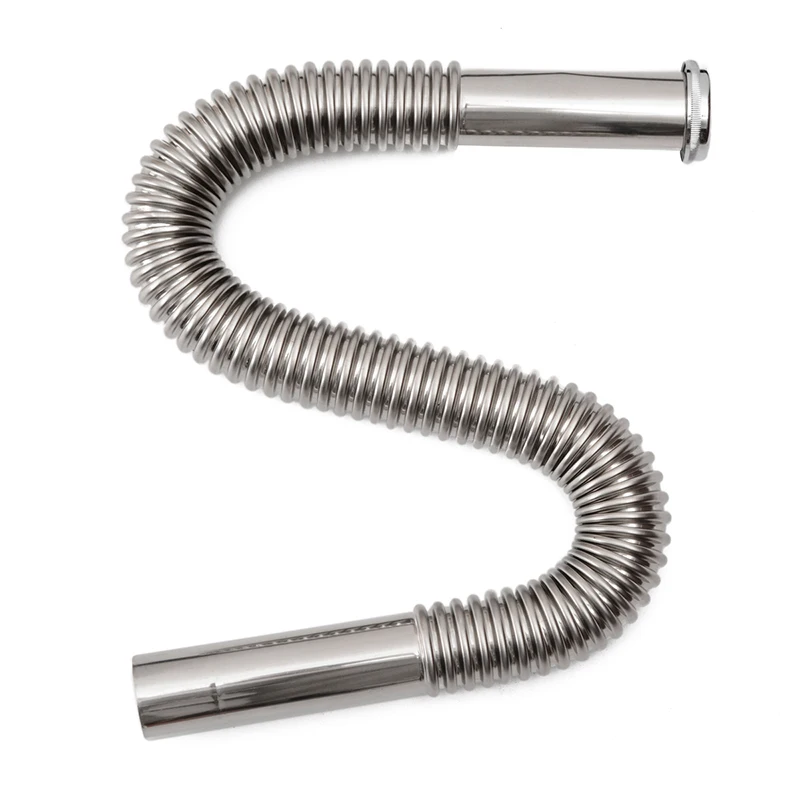 Stainless Steel Hose Siphon Flexible Sink Drain Bathroom Kitchen Basin Water Tube Pipe Sink Waste Set Bathtub Accessories
Stainless Steel Hose Siphon Flexible Sink Drain Bathroom Kitchen Basin Water Tube Pipe Sink Waste Set Bathtub Accessories