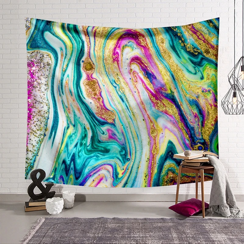 Abstract Wall Hanging Tapestry Colorful Quicksand Pattern Living Room Bedroom Decor Polyester Wall Art Cloth Blanket Tapestries
Abstract Wall Hanging Tapestry Colorful Quicksand Pattern Living Room Bedroom Decor Polyester Wall Art Cloth Blanket Tapestries