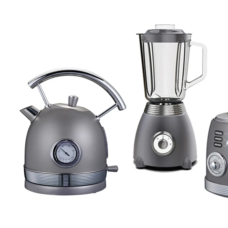 Unique home appliances kettle&toaster blender set Nordic Rapid Boil Jug Kettle Matt Finish, 3000w, 1.7 L breakfast set
Unique home appliances kettle&toaster blender set Nordic Rapid Boil Jug Kettle Matt Finish, 3000w, 1.7 L breakfast set