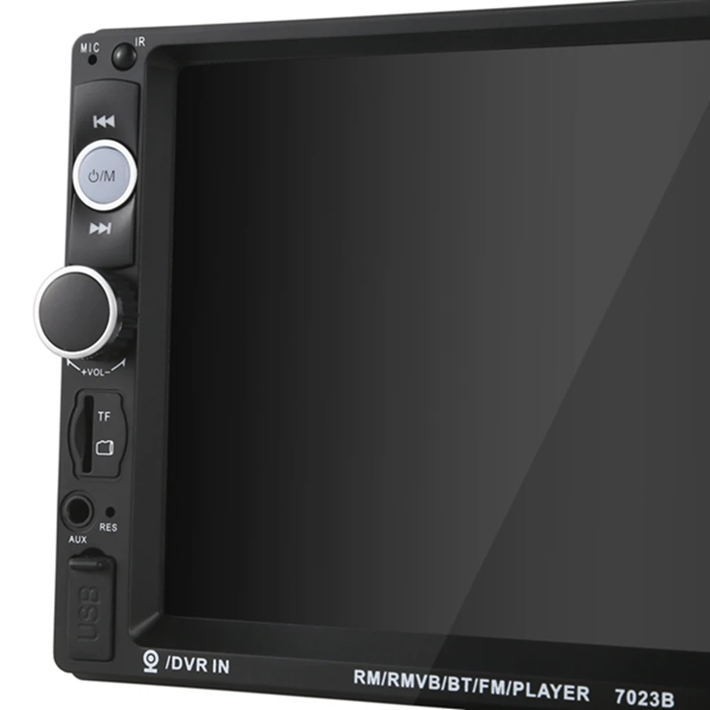 7023B 2 din Car Multimedia o Player Stereo Radio 7 inch Touch Sn HD MP5 Player Support Bluetooth Camera FM USB SD Aux (C
7023B 2 din Car Multimedia o Player Stereo Radio 7 inch Touch Sn HD MP5 Player Support Bluetooth Camera FM USB SD Aux (C