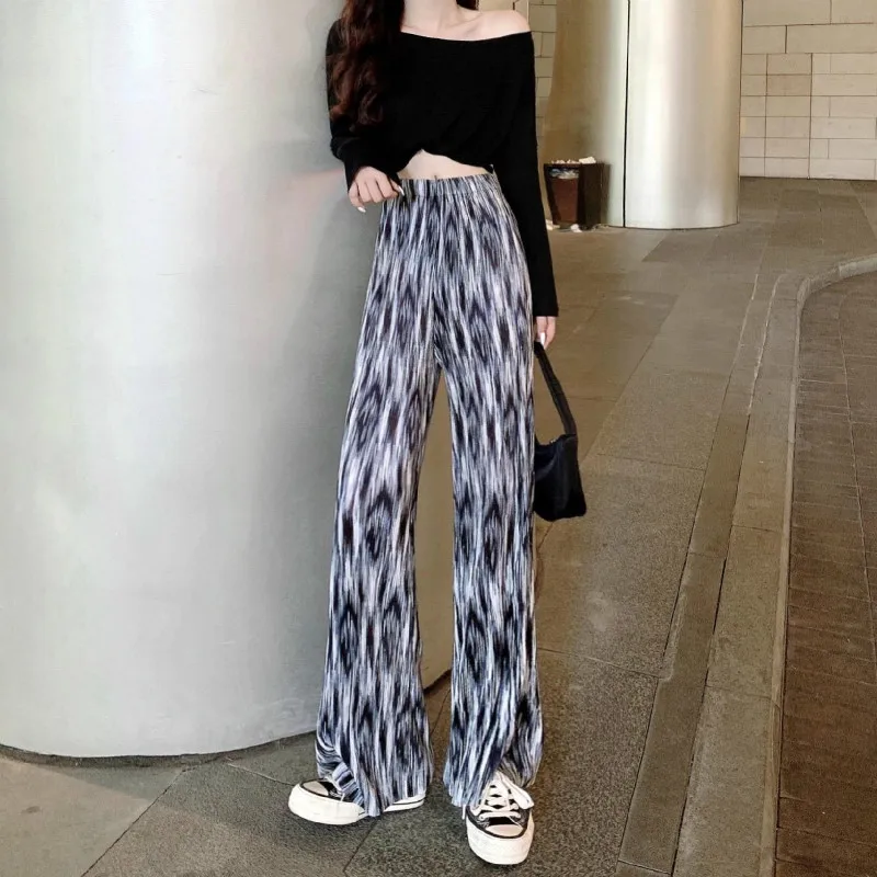 2022 Wide Leg Pants Women Trendy Tie Dye Summer Soft High Waisted Chic Ladies Trousers Vintage Print Leisure Womens Pant Y522
2022 Wide Leg Pants Women Trendy Tie Dye Summer Soft High Waisted Chic Ladies Trousers Vintage Print Leisure Womens Pant Y522