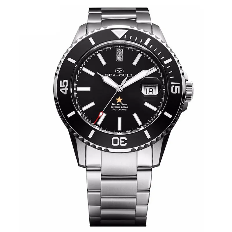 Seagull Watch for men 416.27.1200 Ocean Star Automatic Mechanical 200m Waterproof Diving Sport Watch Ceramic watches 2020
Seagull Watch for men 416.27.1200 Ocean Star Automatic Mechanical 200m Waterproof Diving Sport Watch Ceramic watches 2020