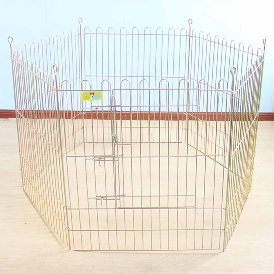 Plating Fence Bold Dog Running Cage Pet Fence 6 Medium-sized Dog Cage Golden Retriever Running Cage Safety
Plating Fence Bold Dog Running Cage Pet Fence 6 Medium-sized Dog Cage Golden Retriever Running Cage Safety