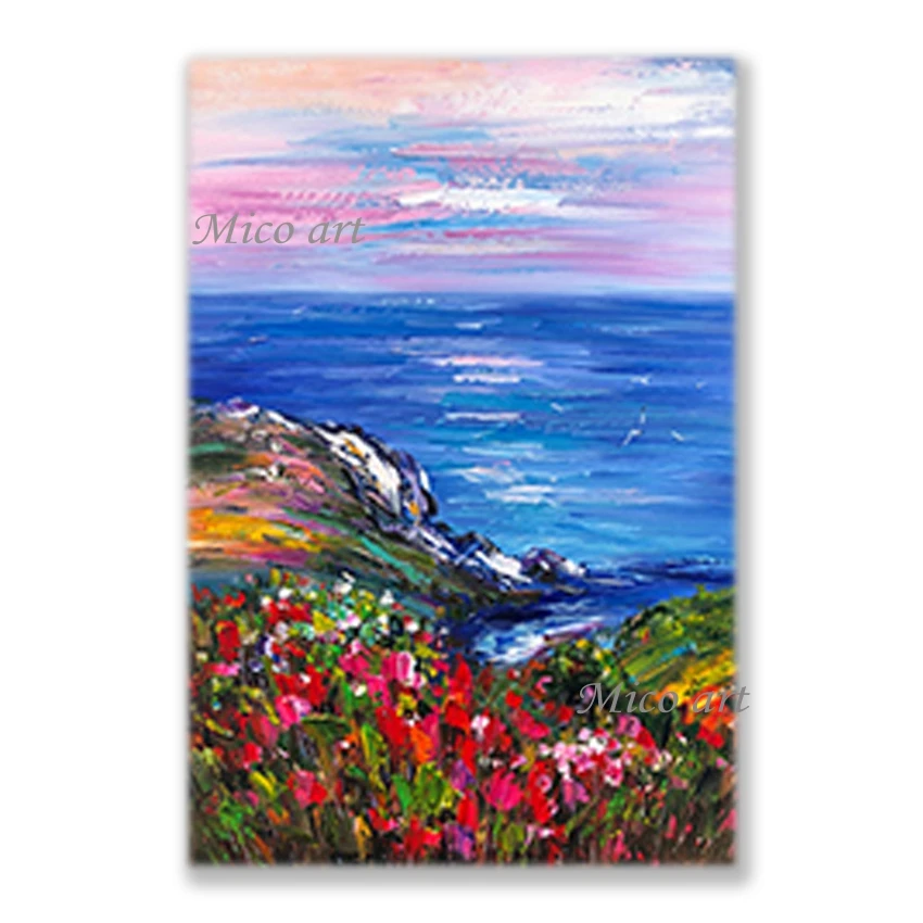 No Framed Hand Painted Modern Art And Craft Sea Side Mediterranean Landscape Oil Painting On Canvas Wall Decor Artwork Panels
No Framed Hand Painted Modern Art And Craft Sea Side Mediterranean Landscape Oil Painting On Canvas Wall Decor Artwork Panels