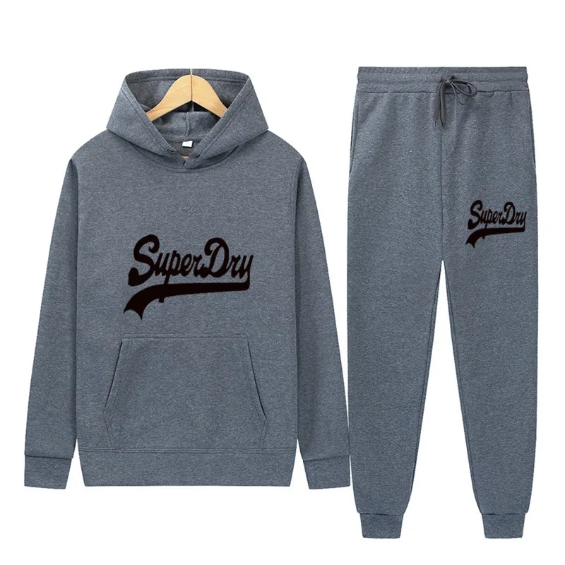 2021 Suit Sportswear Men's Spring and Autumn Hooded Casual Sweatshirt Suit Sportswear Men's suit set two-piece leisure 
2021 Suit Sportswear Men's Spring and Autumn Hooded Casual Sweatshirt Suit Sportswear Men's suit set two-piece leisure