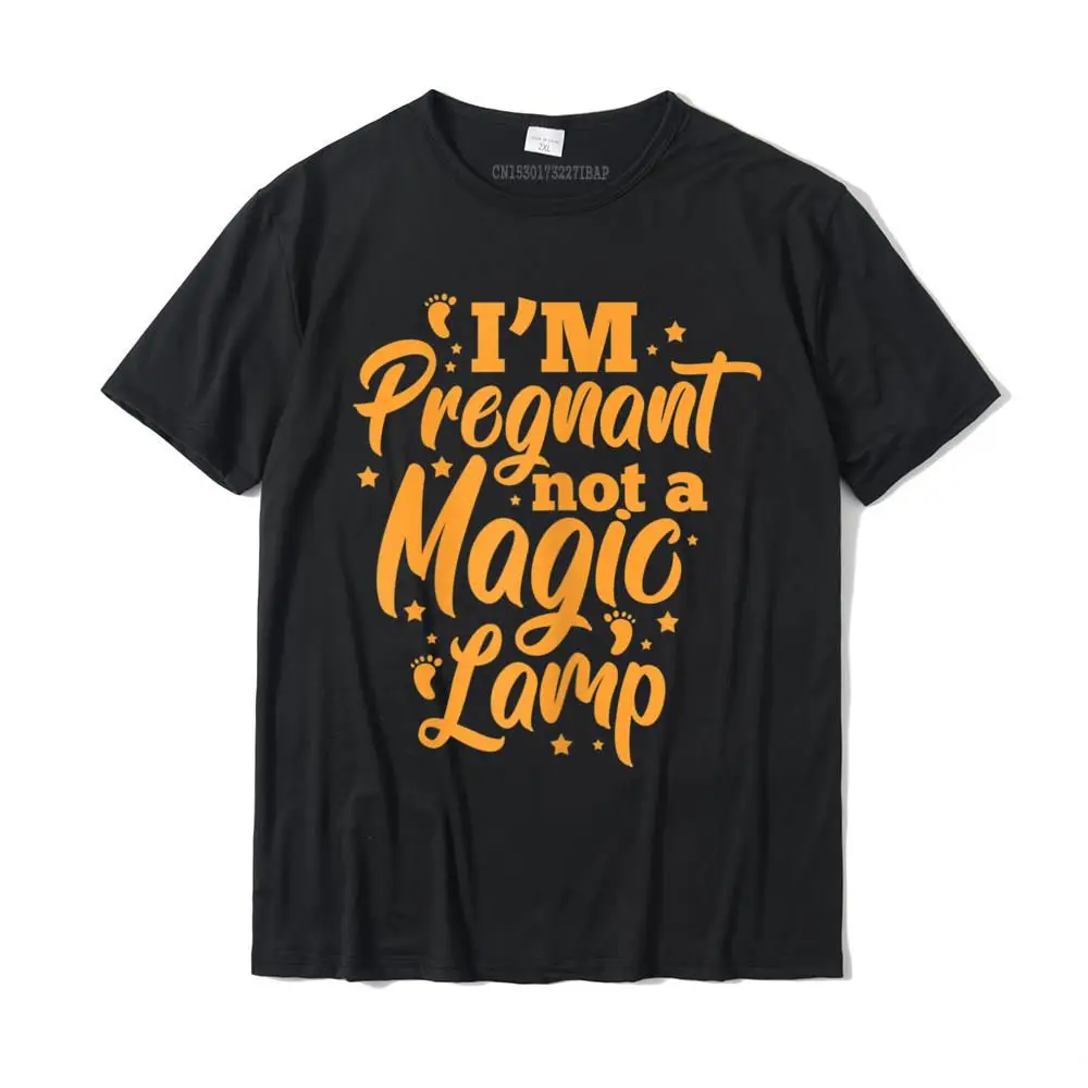 Женская забавная Футболка для беременных с надписью I'm Not A Magic Lamp футболка новой